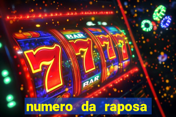 numero da raposa jogo do bicho